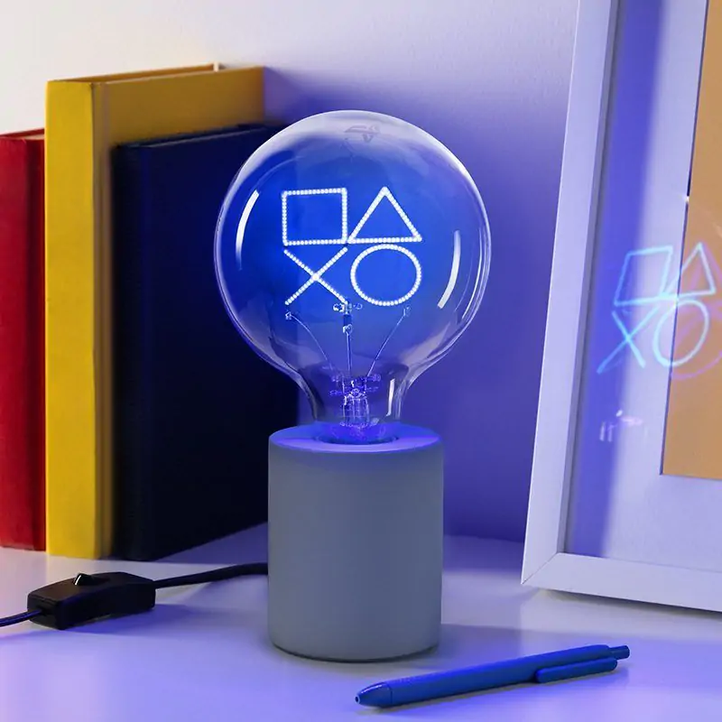 Playstation Neon LED žarnica Logo fotografija izdelka