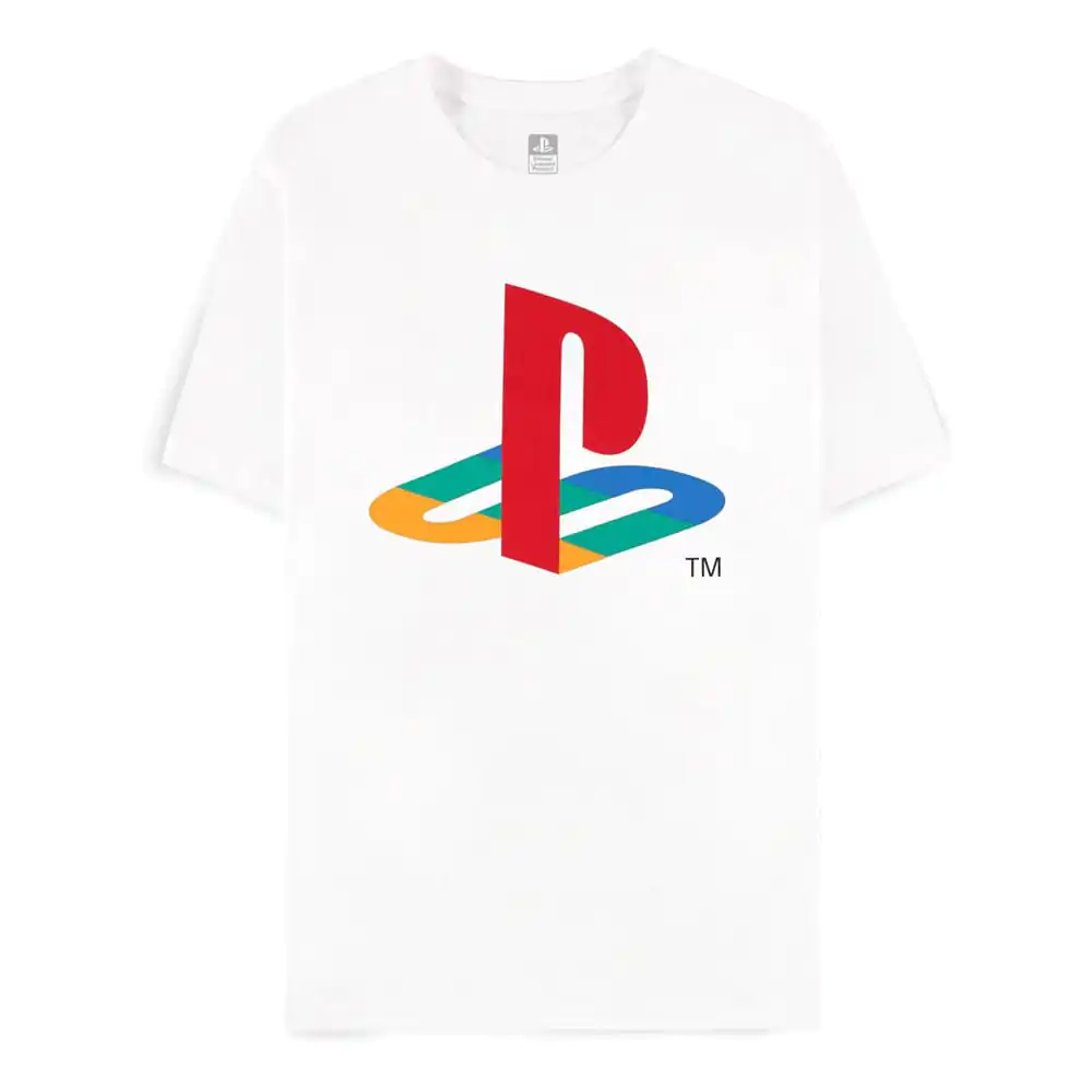 PlayStation tričko Logo White fotografija izdelka