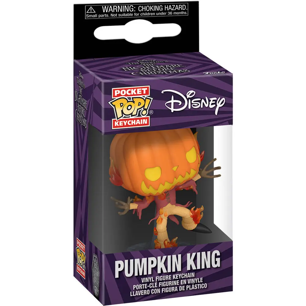 Žepni POP Disney obesek za ključe Nightmare Before Christmas 30. obletnica Pumpkin King fotografija izdelka