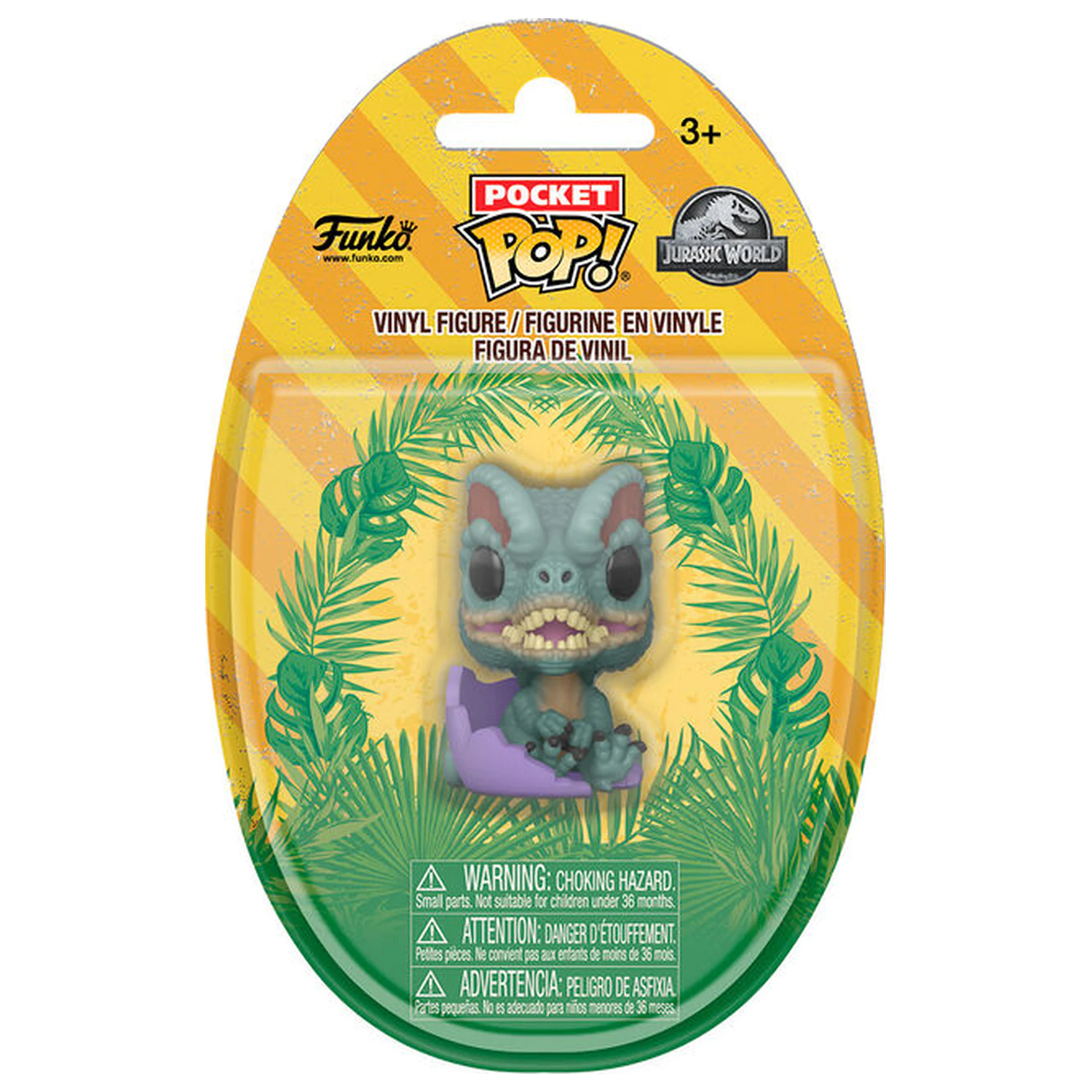 Pocket Funko POP Egg figura Jurassic World Dilophosaurus fotografija izdelka