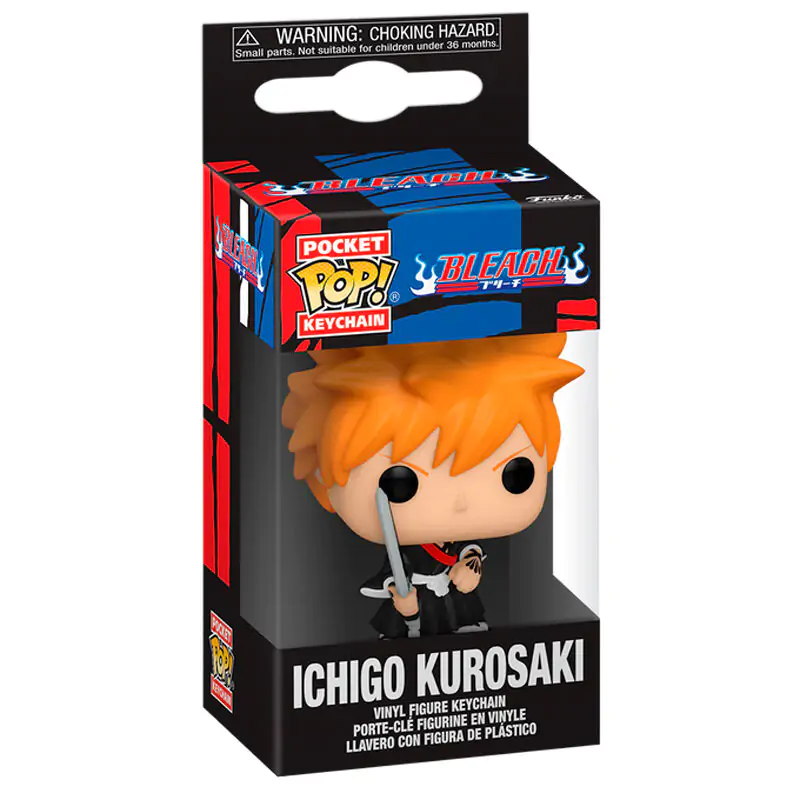 Žepna Funko POP obesek za ključe Bleach Ichigo Kurosaki fotografija izdelka