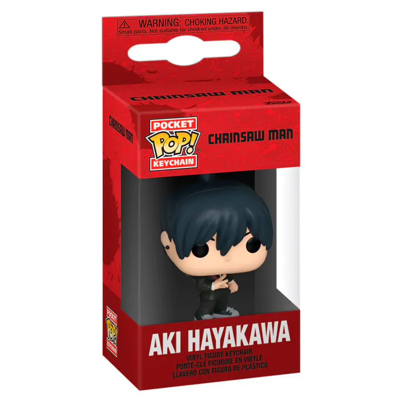 Žepna Funko POP Keychain Chainsaw Man Aki Hayakawa fotografija izdelka