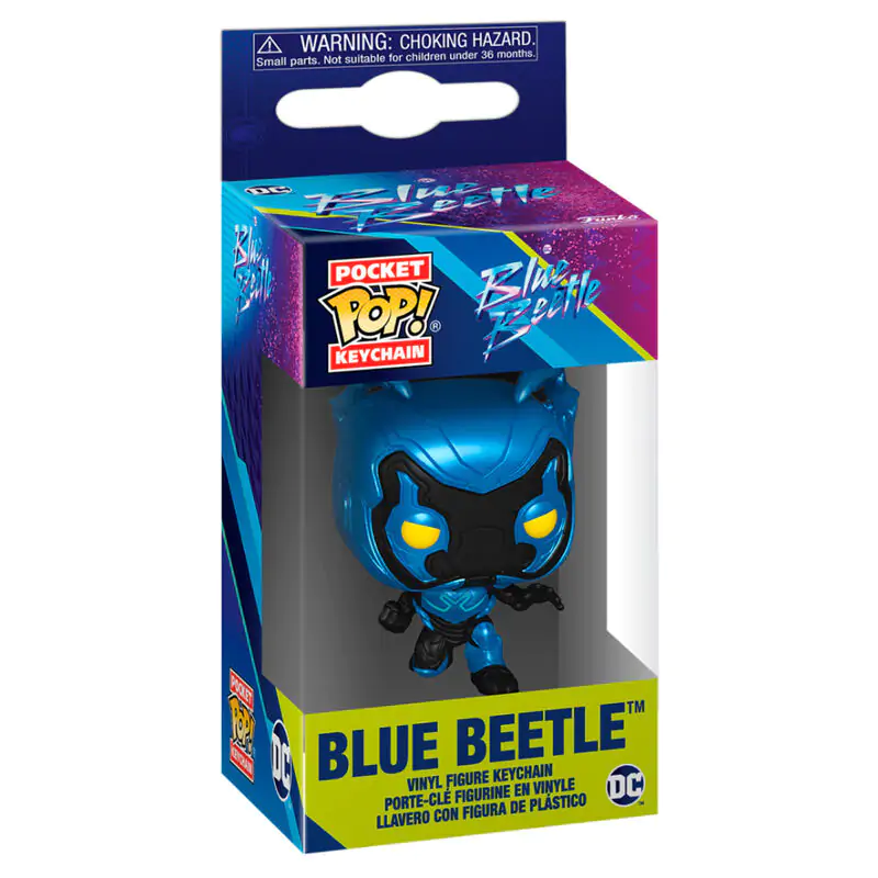 Pocket POP Obesek za ključe DC Comics Blue Beetle - Blue Beetle fotografija izdelka