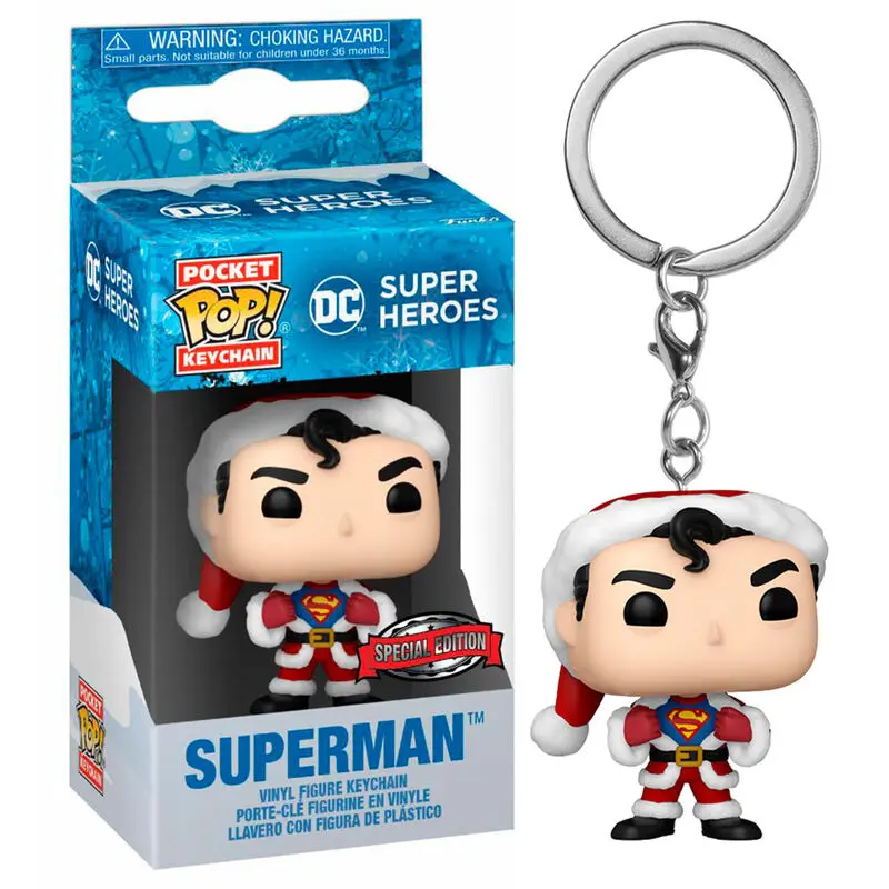 Žepni POP obesek za ključe DC Comics Holiday Superman Exclusive fotografija izdelka