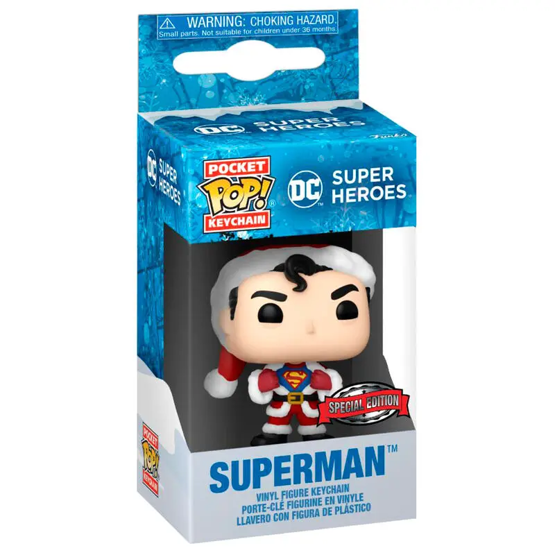 Žepni POP obesek za ključe DC Comics Holiday Superman Exclusive fotografija izdelka