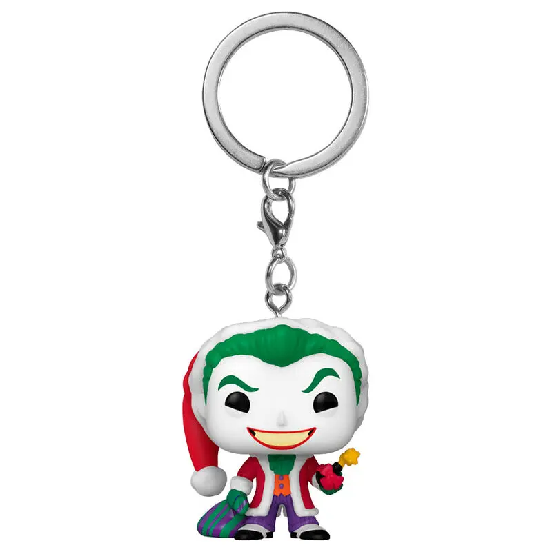 Žepna POP Keychain DC Comics Holiday The Joker Exclusive fotografija izdelka