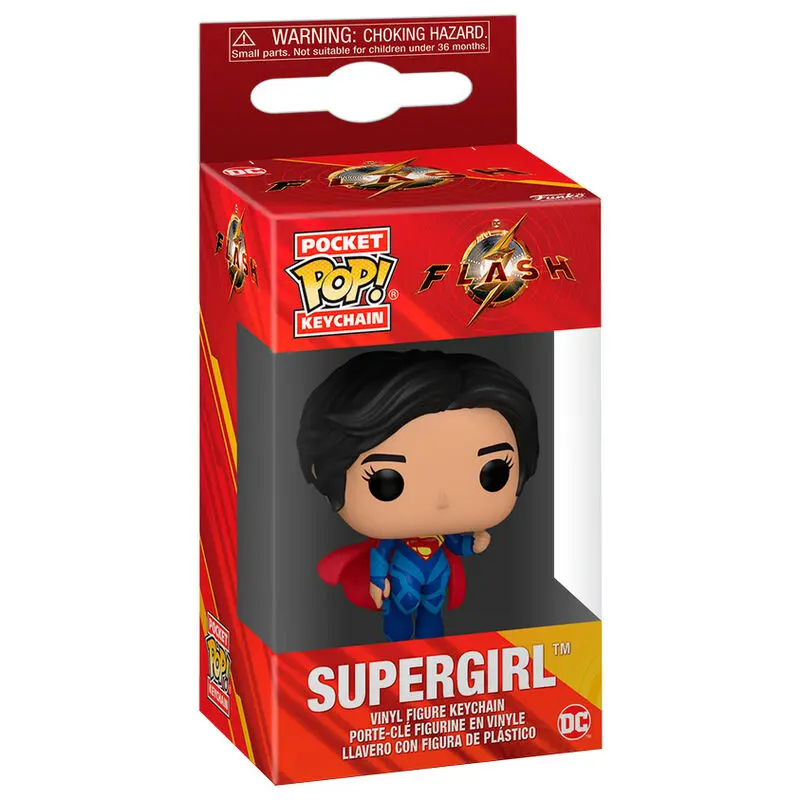 Žepna POP obeska DC Comics The Flash Supergirl fotografija izdelka
