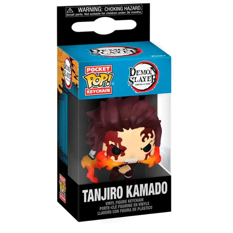 Žepna Funko POP obesek za ključe Demon Slayer Kimetsu no Yaiba Tanjiro Kamado fotografija izdelka
