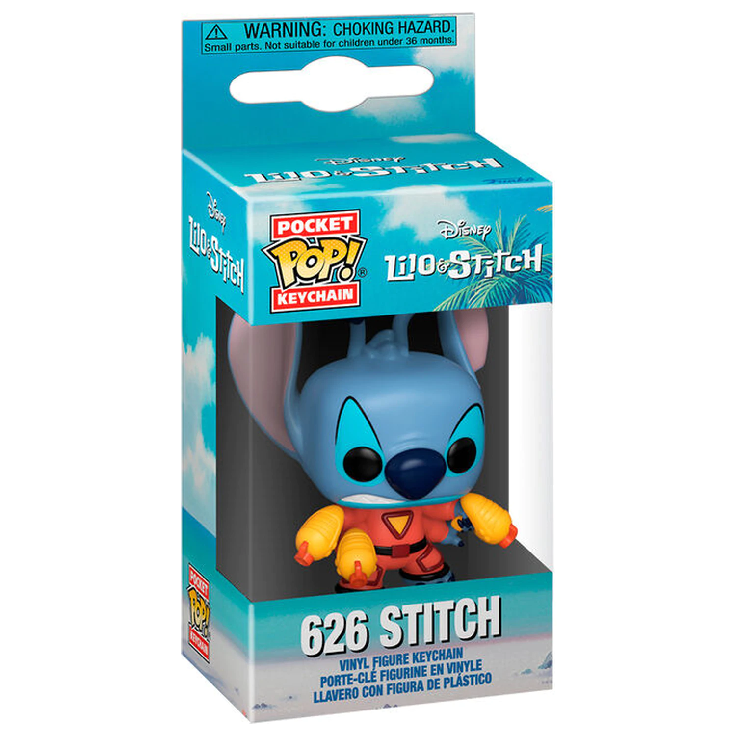 Pocket Funko POP obesek za ključe Disney Lilo & Stitch 626 Stitch fotografija izdelka