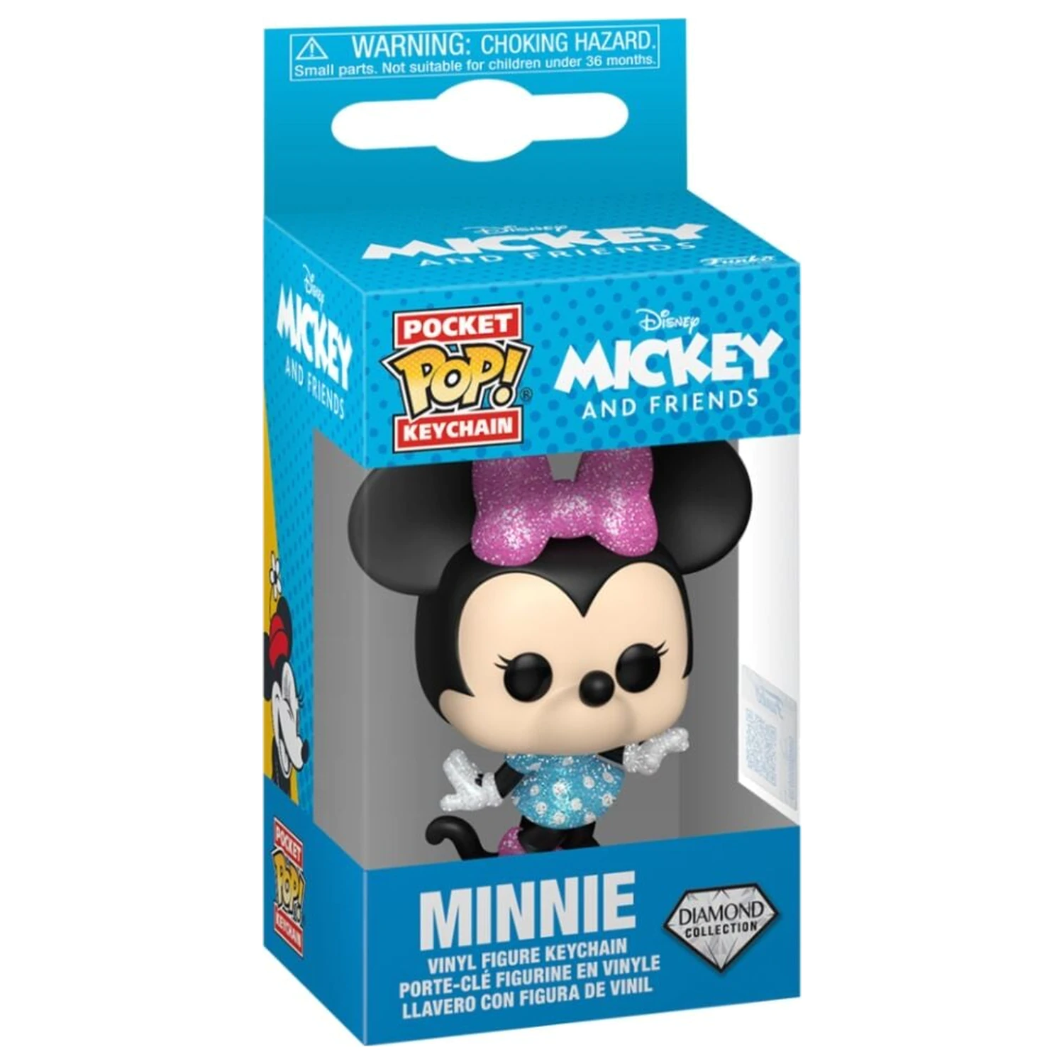 Pocket Funko POP obesek za ključe Disney Mickey and Friends Minnie fotografija izdelka