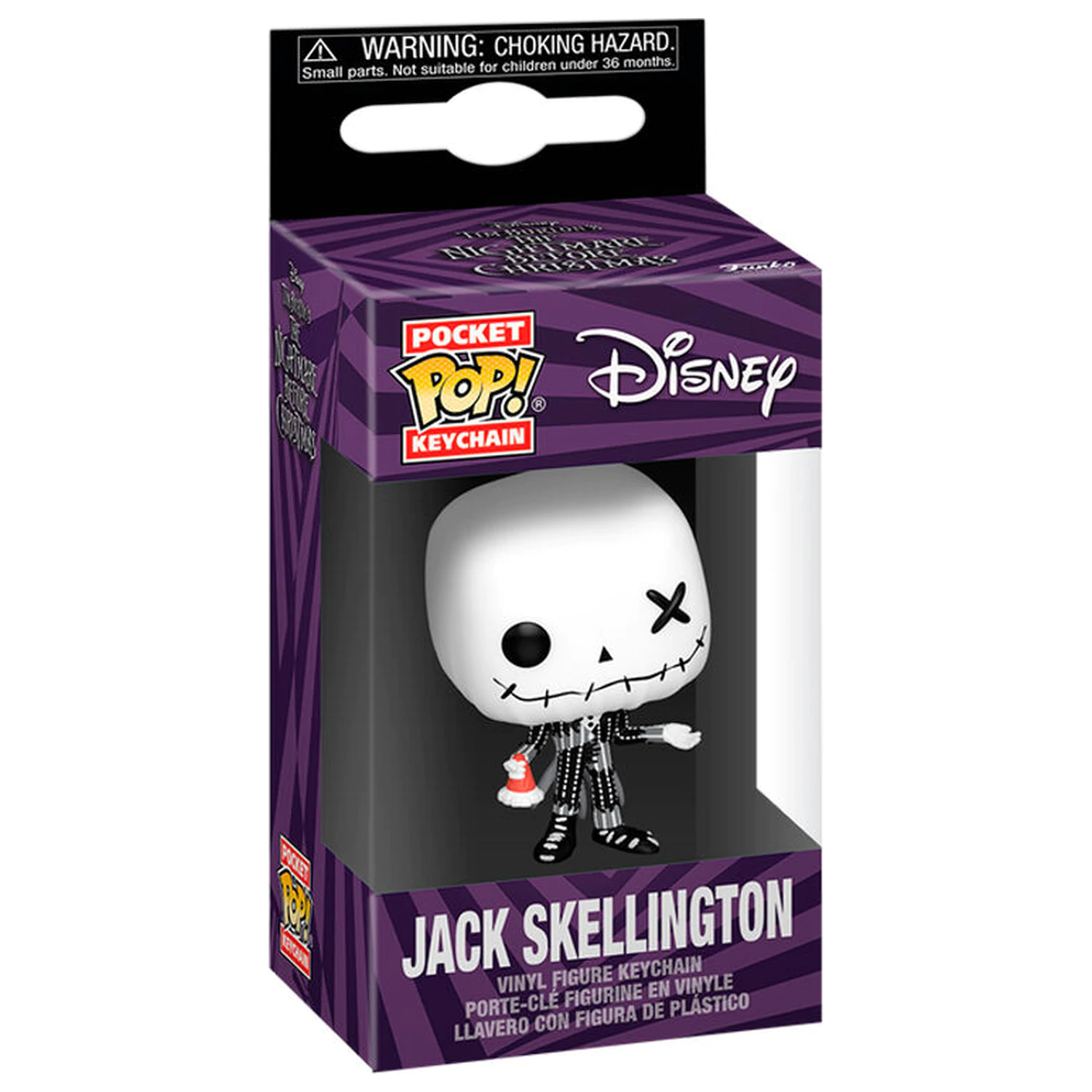 Žepni Funko POP Keychain Disney Nightmare Before Christmas Jack Skellington fotografija izdelka
