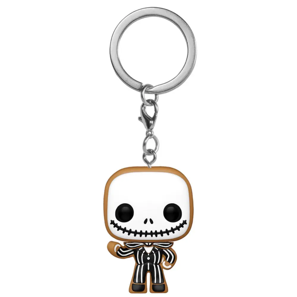 Žepna POP obesek za ključe Disney Nightmare Before Christmas Jack Skellington Gingerbread Exclusive fotografija izdelka