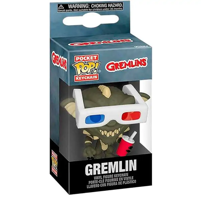 Žepni Funko POP obesek za ključe Gremlins Gremlin z 3D očali fotografija izdelka