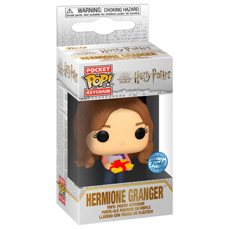 Žepna POP obesek za ključe Harry Potter Holiday Hermione Exclusive fotografija izdelka