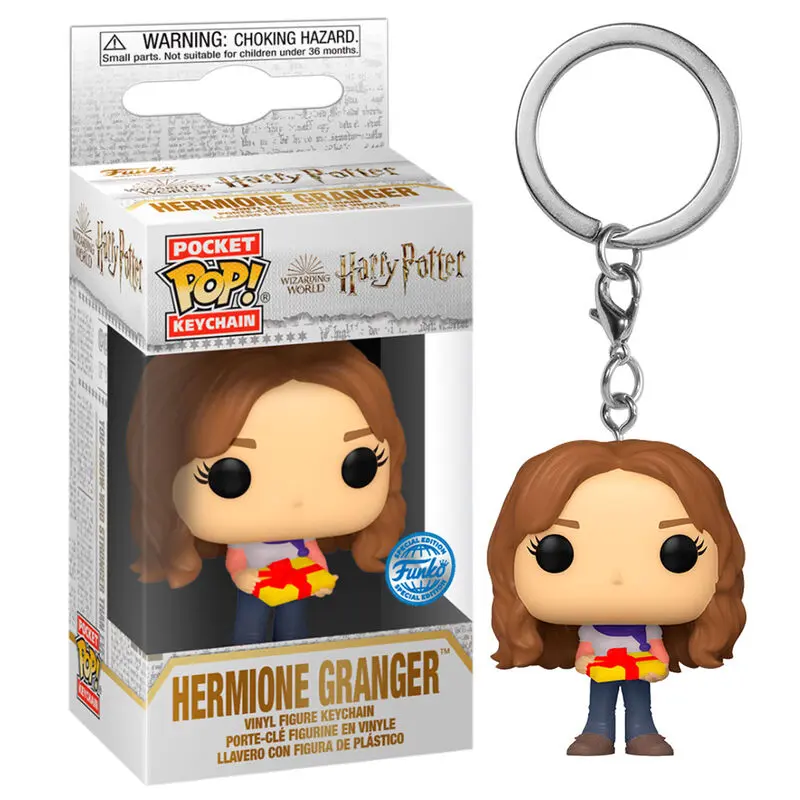 Žepna POP obesek za ključe Harry Potter Holiday Hermione Exclusive fotografija izdelka