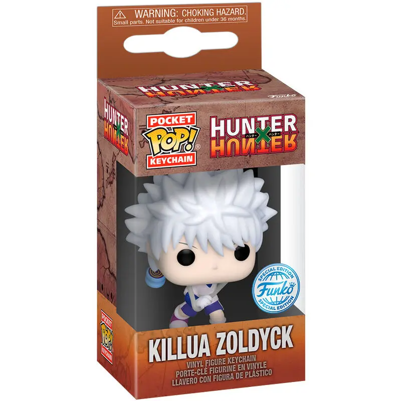 Žepna POP obesek za ključe Hunter X Hunter Killua Zoldyck Exclusive fotografija izdelka