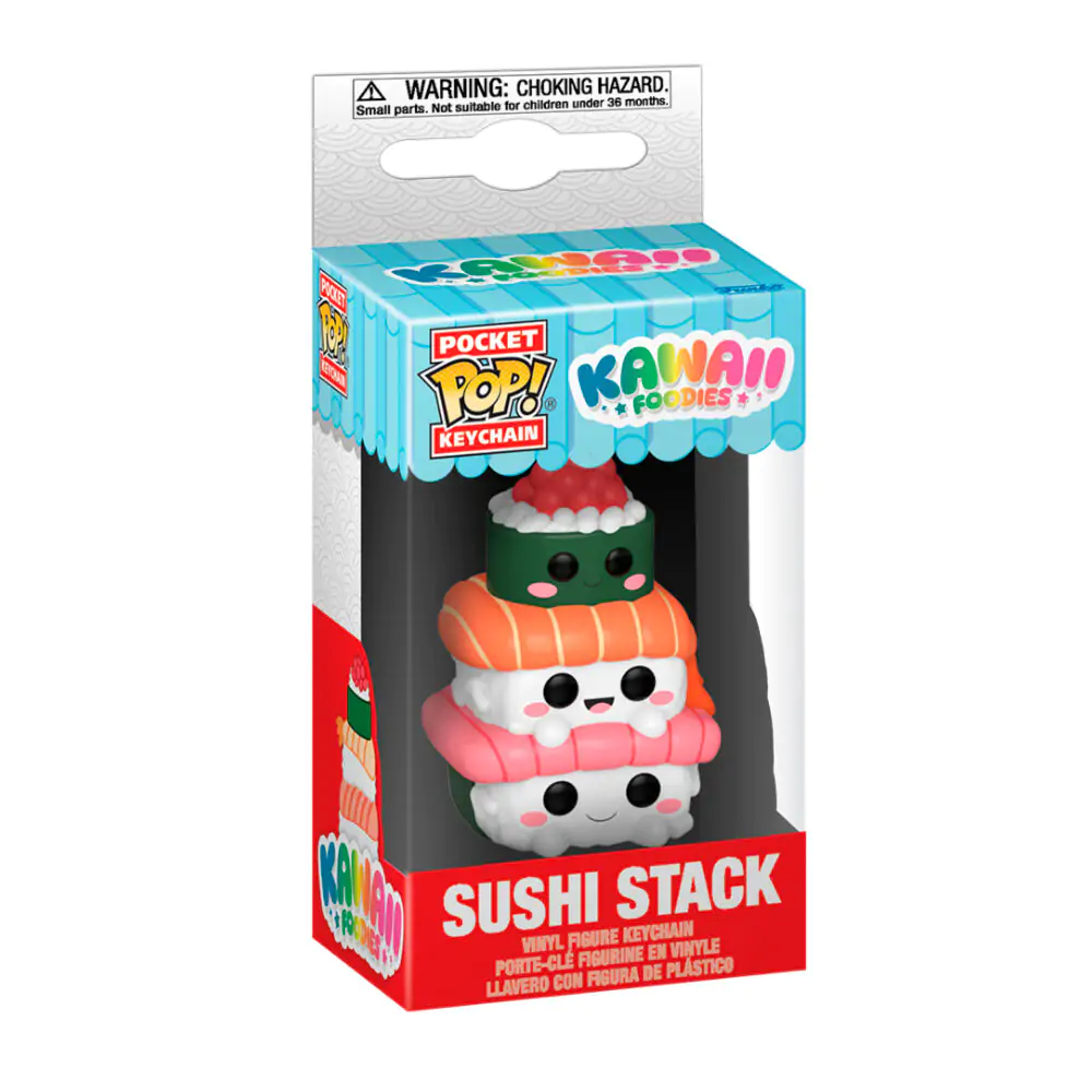 Žepna Funko POP Keychain Kawaii Foodies Sushi Stack obesek za ključe fotografija izdelka