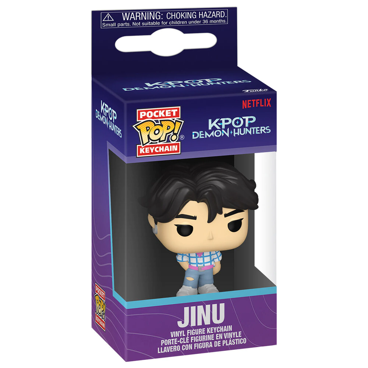 Žepni Funko POP obesek za ključe KPop Demon Hunters Jinu fotografija izdelka