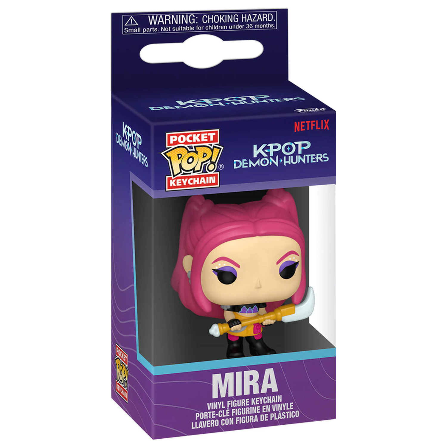 Žepni Funko POP obesek za ključe KPop Demon Hunters Mira fotografija izdelka