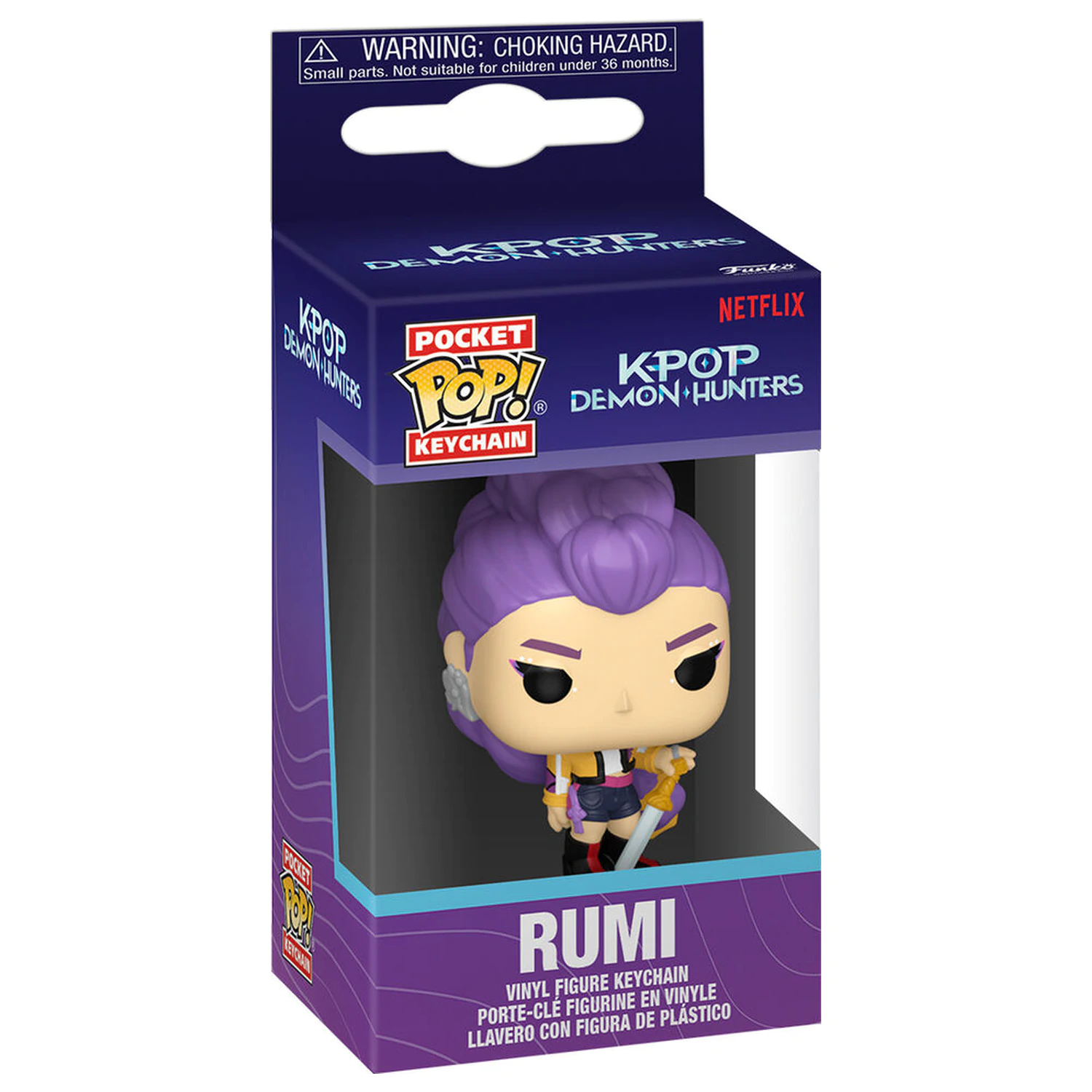 Pocket Funko POP Keychain KPop Demon Hunters Rumi fotografija izdelka