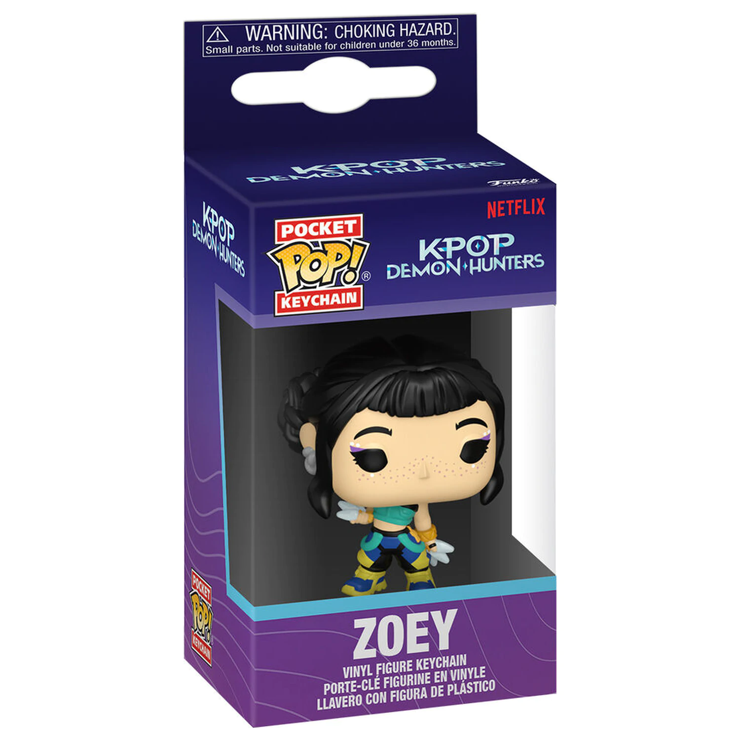 Žepni Funko POP obesek za ključe KPop Demon Hunters Zoey fotografija izdelka