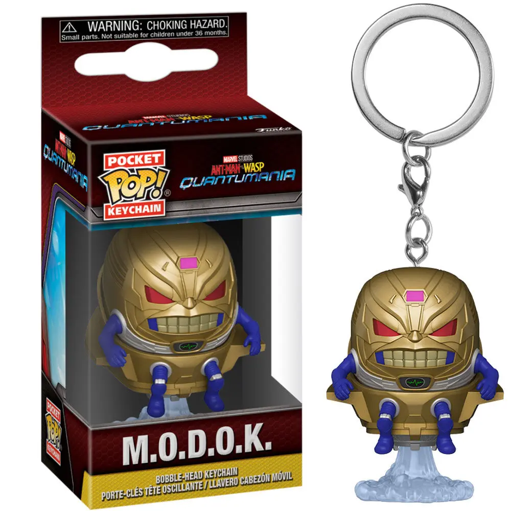 Žepna POP Keychain Marvel Ant-Man and the Wasp Quantumania M.O.D.O.K obesek za ključe fotografija izdelka