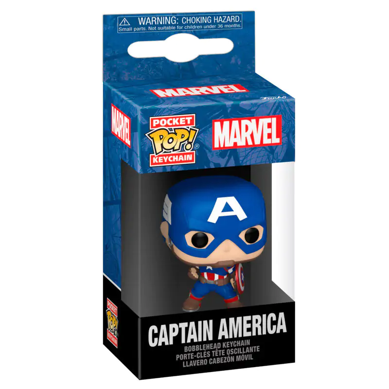 Žepna Funko POP obesek za ključe Marvel Captain America Classics fotografija izdelka