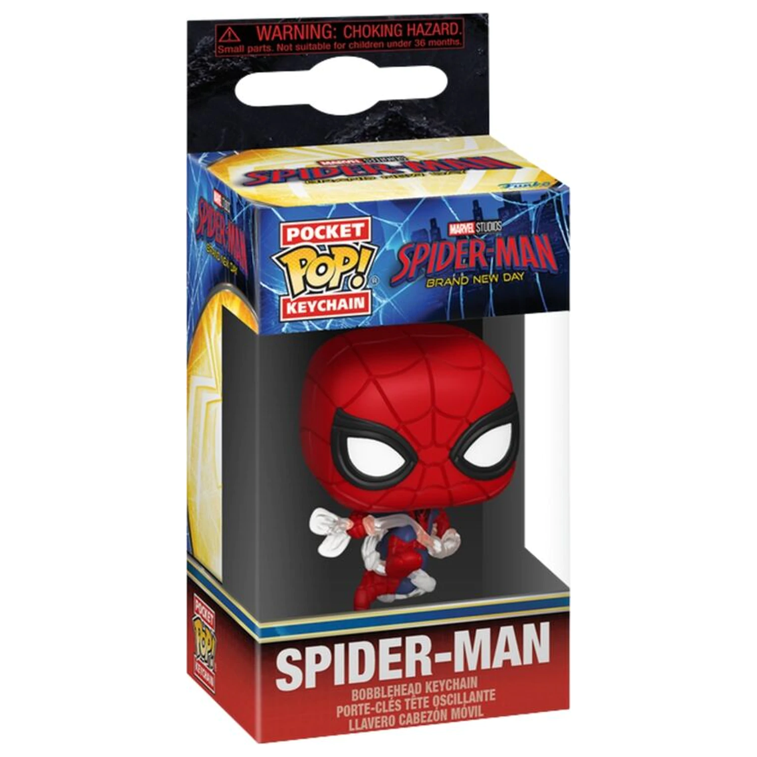 Žepni Funko POP obesek za ključe Marvel Spider-Man Brand New Day Spider-Man fotografija izdelka