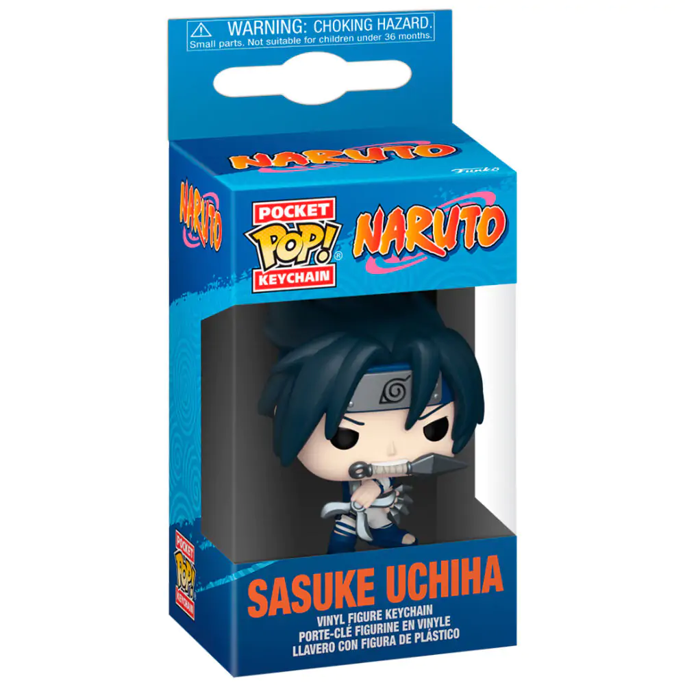 Pocket Funko POP Obesek za ključe Naruto Sasuke Uchiha fotografija izdelka