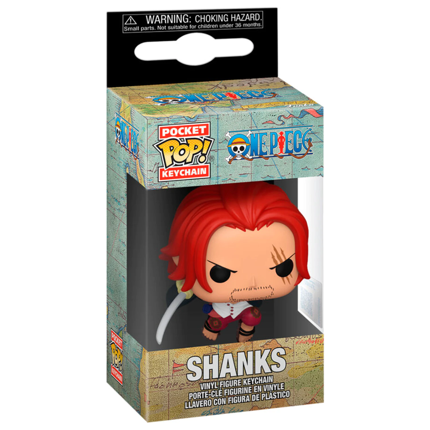 Pocket Funko POP Keychain One Piece Shanks fotografija izdelka