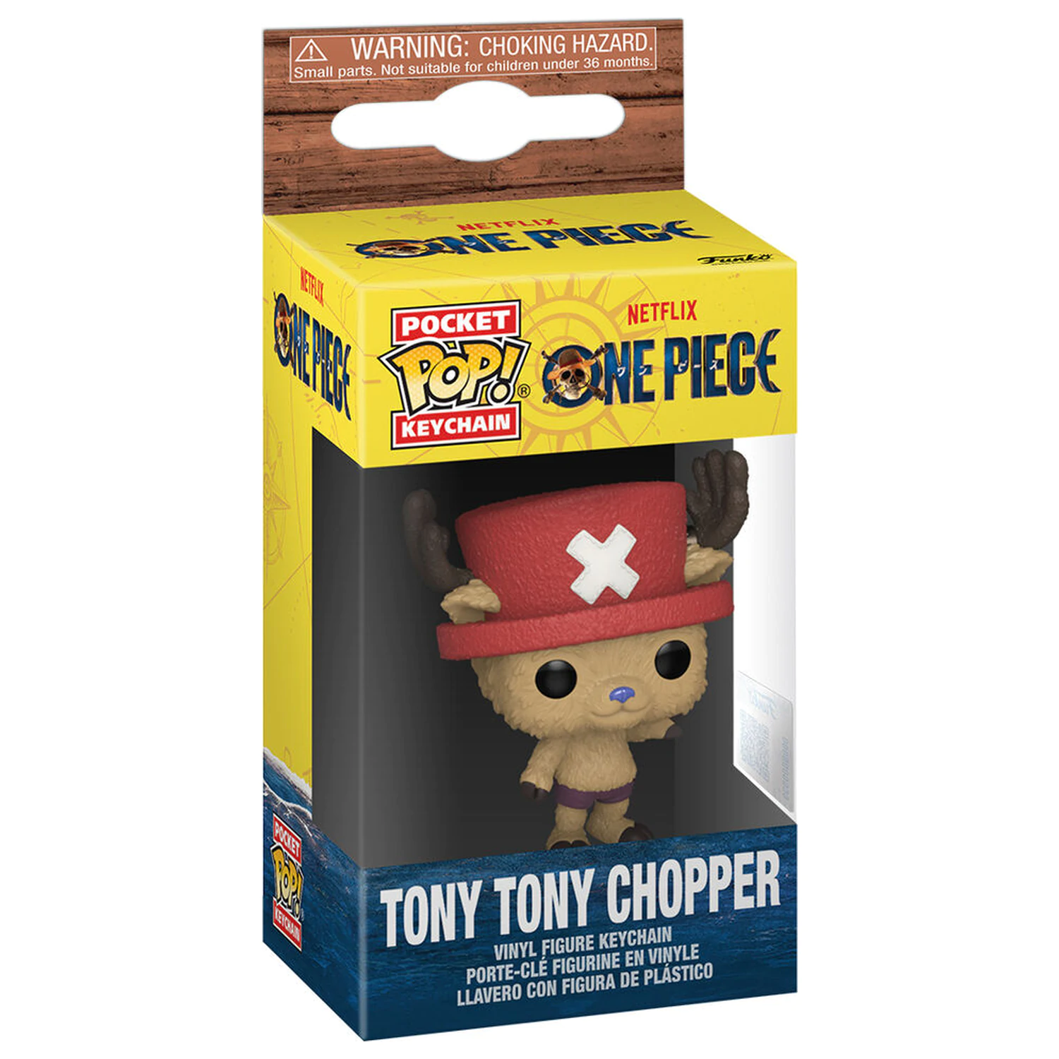 Pocket Funko POP Keychain One Piece Tony Tony Chopper obesek za ključe fotografija izdelka