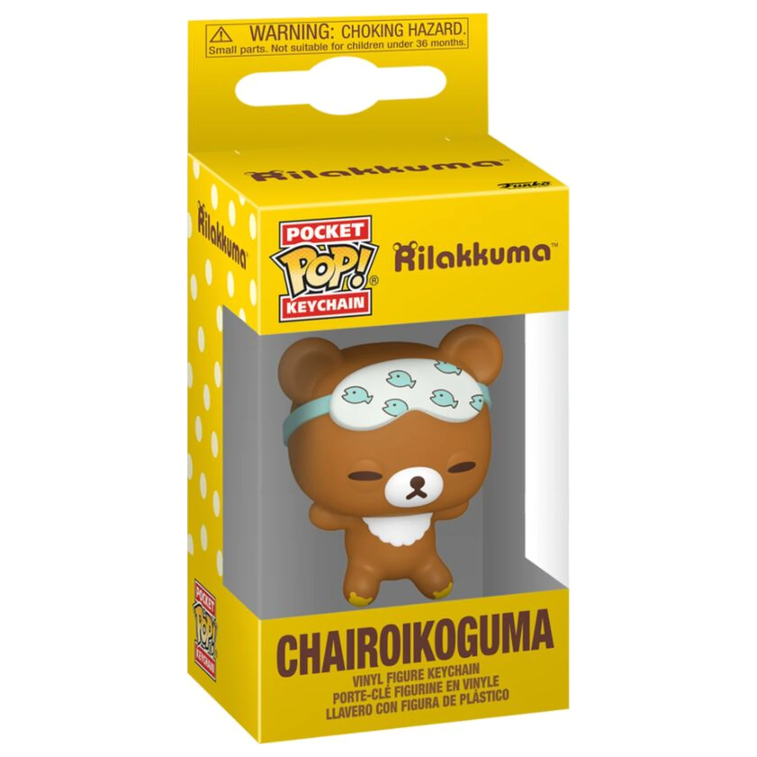 Pocket Funko POP obesek za ključe Rilakkuma Chairoikoguma fotografija izdelka