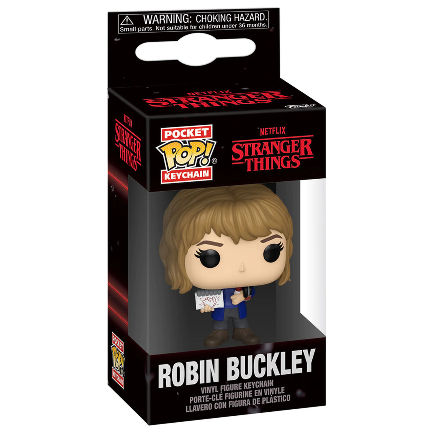 Žepni Funko POP obesek za ključe Stranger Things 5 Robin Buckley fotografija izdelka