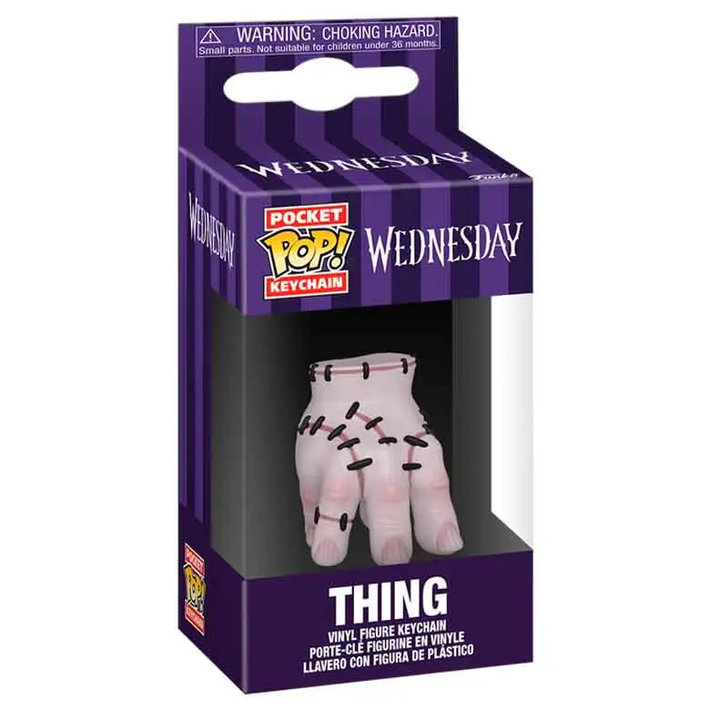 Žepni Funko POP obesek za ključe Wednesday Thing fotografija izdelka