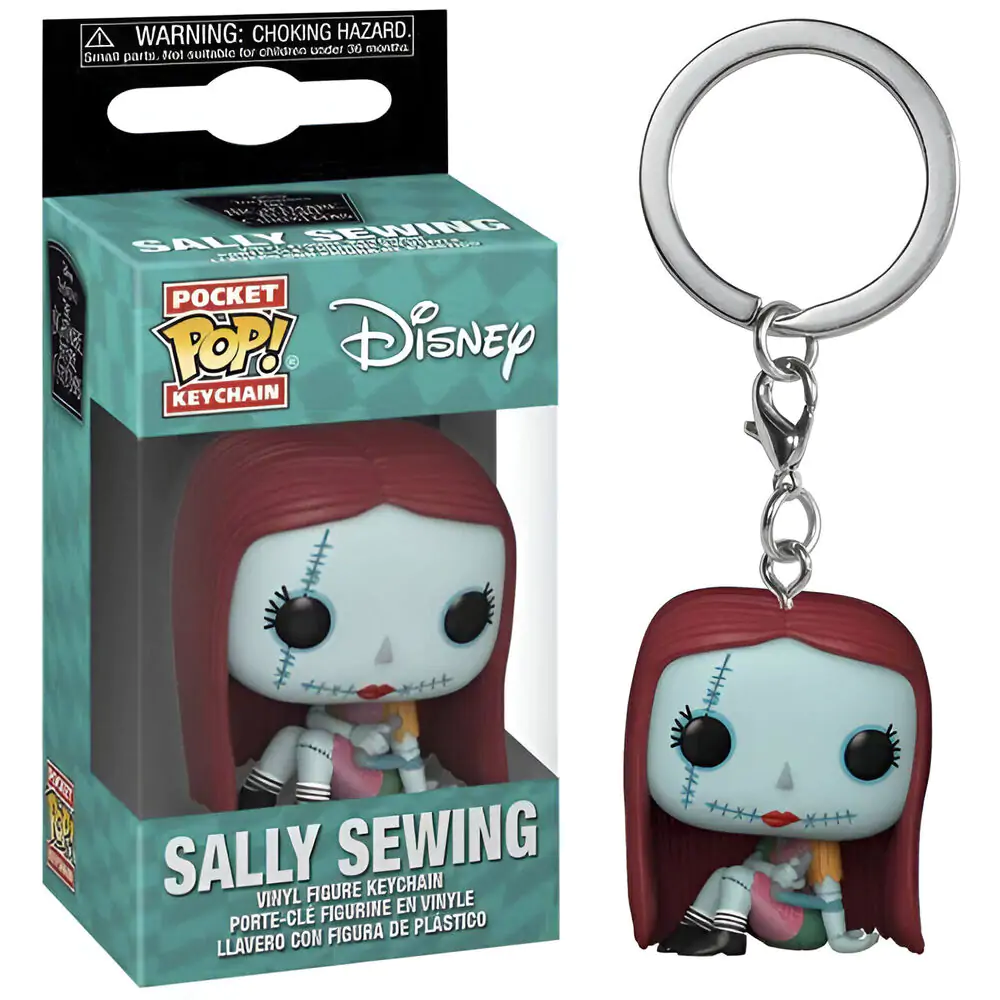 Žepna POP obesek za ključe Disney Nightmare Before Christmas Sally Sewing fotografija izdelka