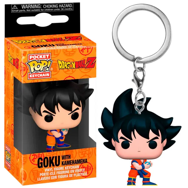 Žepna POP obesek za ključe Dragon Ball Z Goku s Kamehameho fotografija izdelka