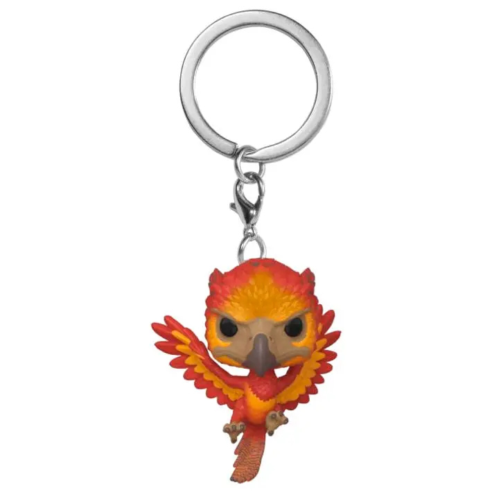 Harry Potter žepni POP! Vinilni obesek za ključe Fawkes 4 cm fotografija izdelka