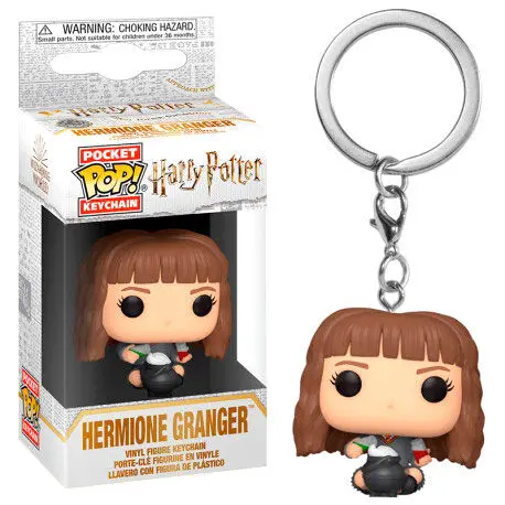 Harry Potter Pocket POP! Vinyl obesek za ključe Hermione z napoji 4 cm fotografija izdelka