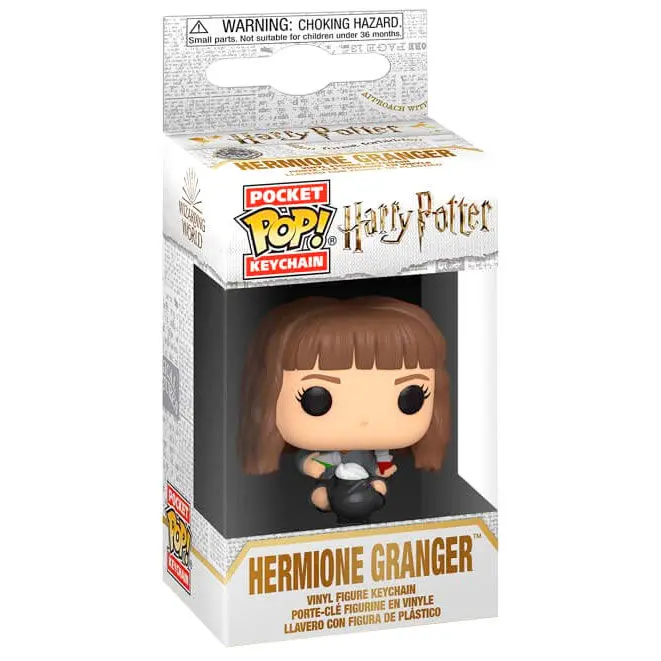 Harry Potter Pocket POP! Vinyl obesek za ključe Hermione z napoji 4 cm fotografija izdelka