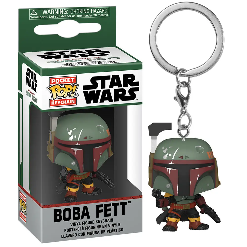 Star Wars The Book of Boba Fett Pocket POP! Vinyl obeski za ključe 4 cm Boba Fett Display (12) fotografija izdelka