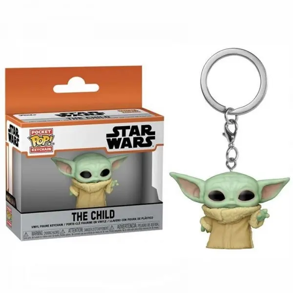 Pocket POP obesek za ključe Star Wars The Mandalorian Yoda The Child fotografija izdelka