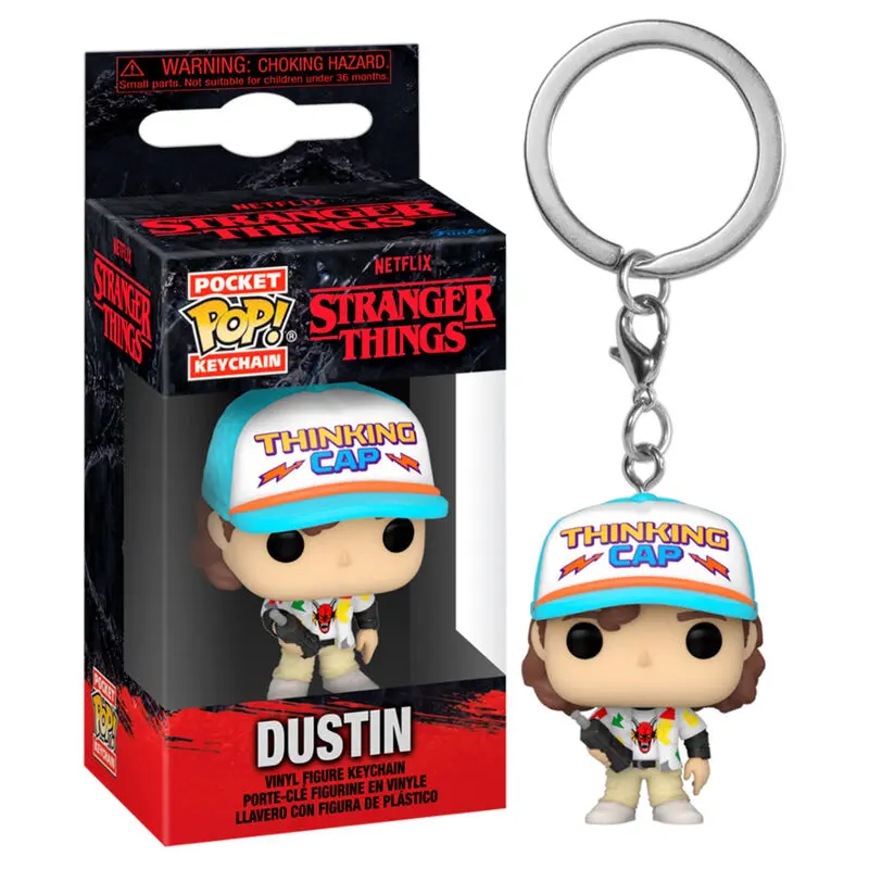 Žepna POP obesek za ključe Stranger Things Dustin fotografija izdelka