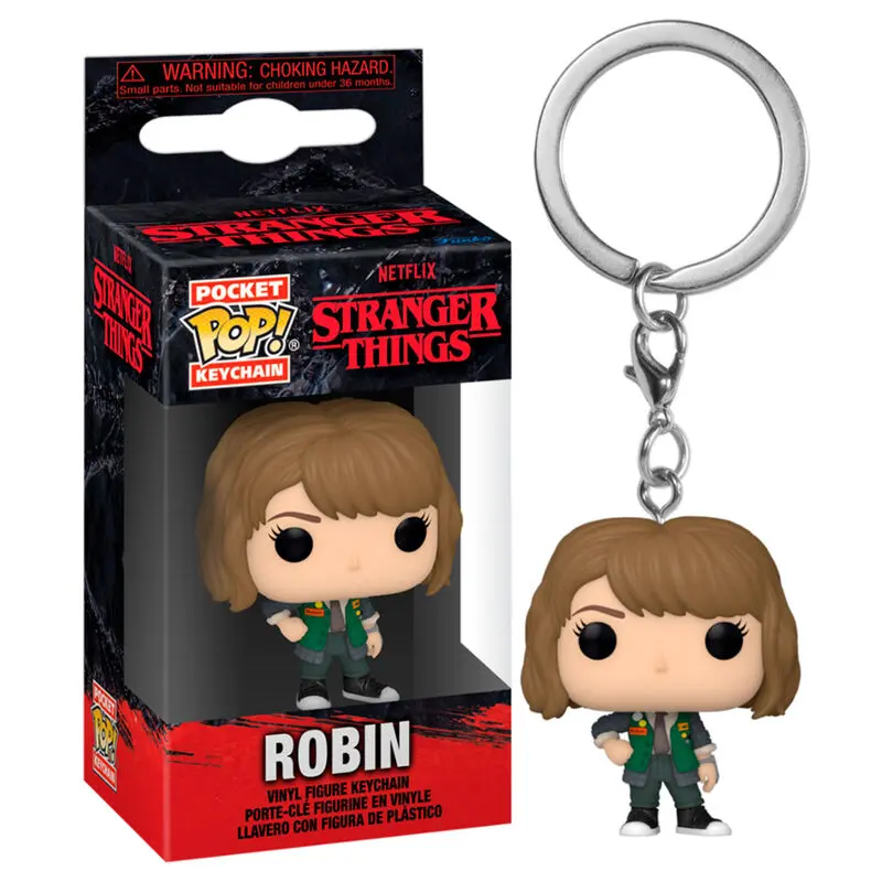 Žepna POP obesek za ključe Stranger Things Robin fotografija izdelka