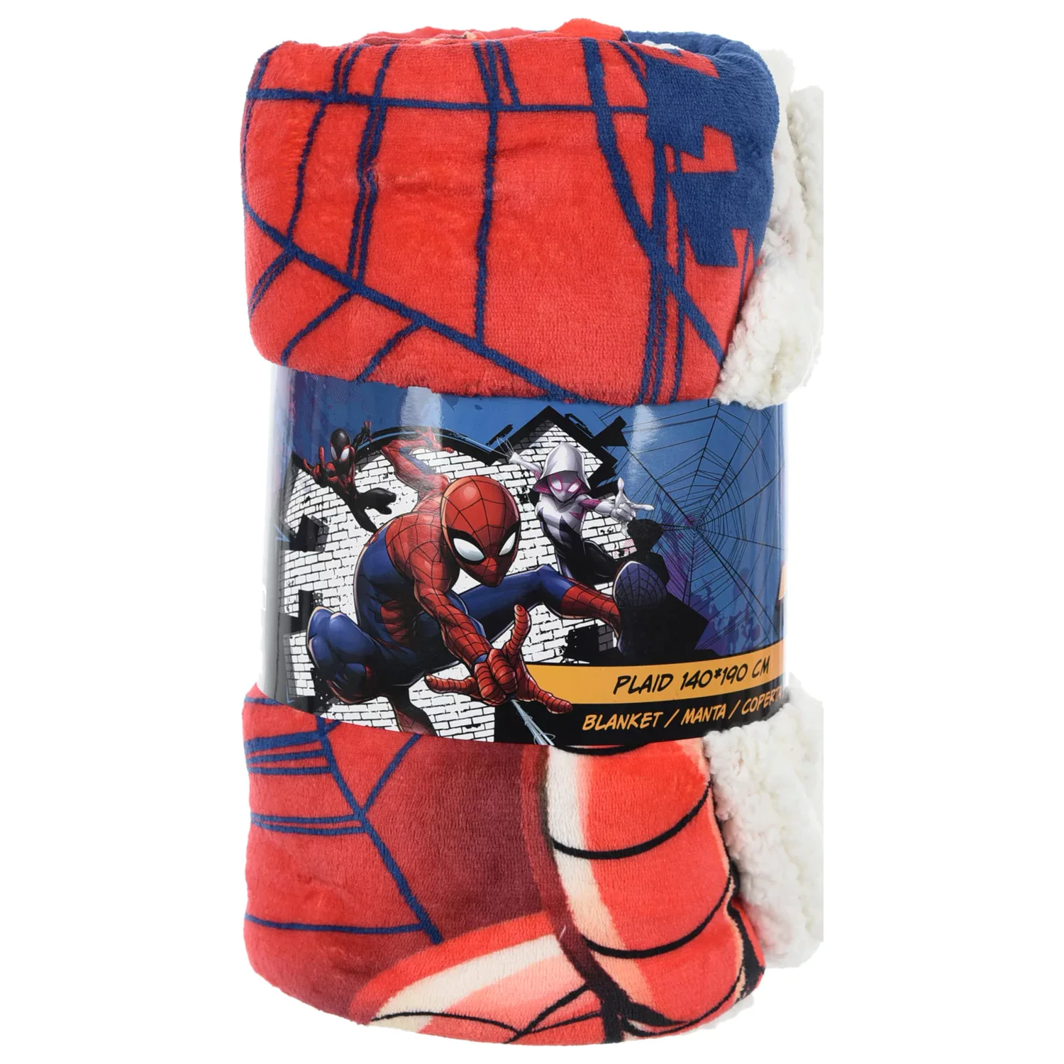 Spider-Man Action odeja iz šerpe 140x190 cm fotografija izdelka