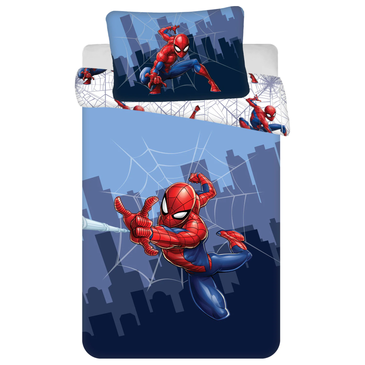 Spider-Man City Swinger Toddler and Preschool prevleka za odejo fotografija izdelka