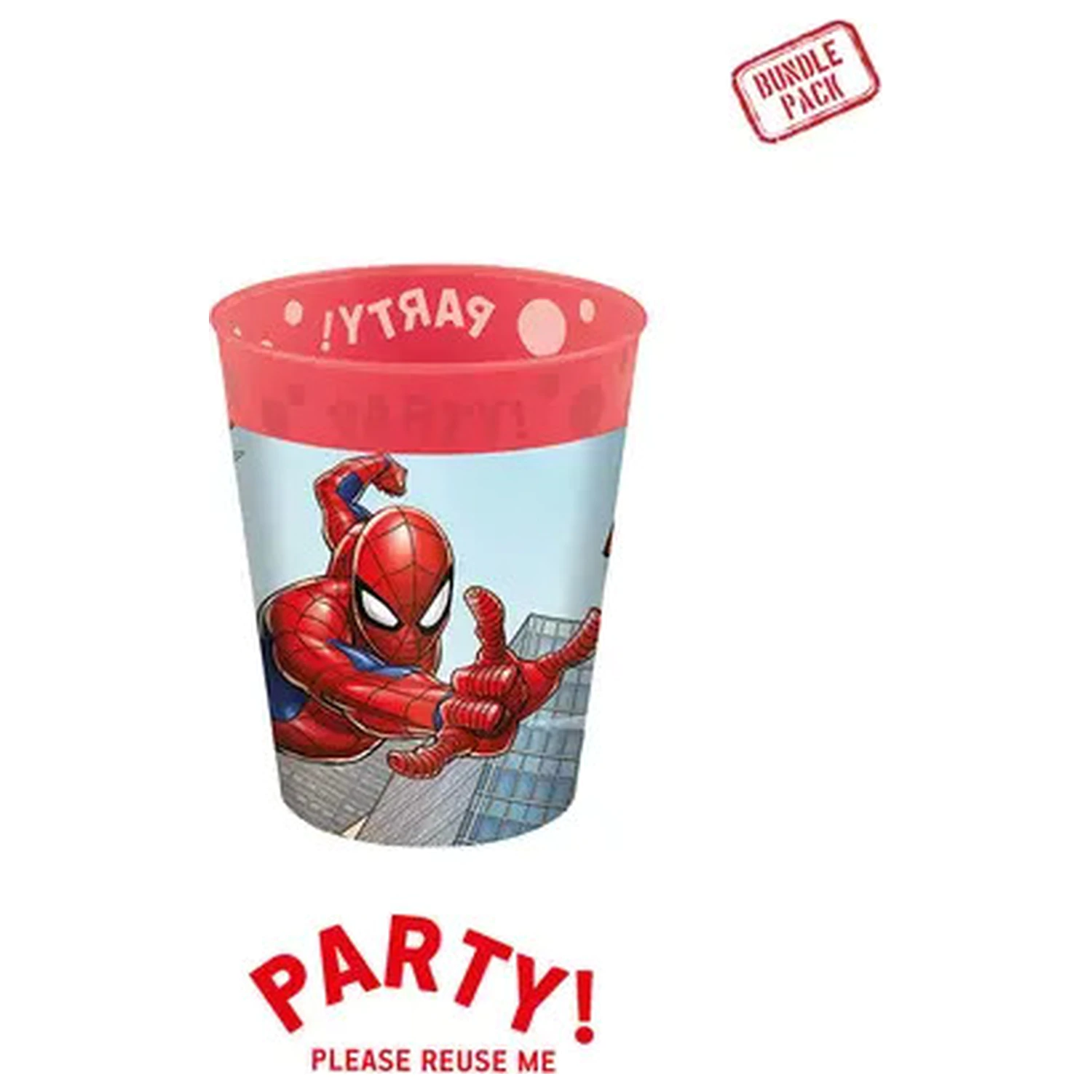 Spider-Man Crime Fighter micro premium plastičen komplet skodelic s 4 kosi, 250 ml fotografija izdelka