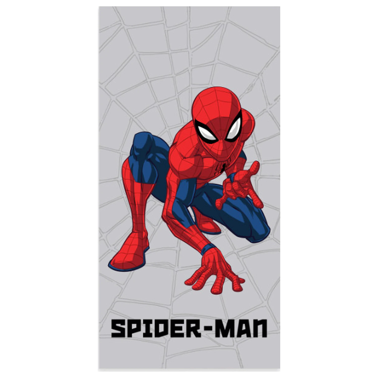 Spider-Man Siva Mreža Brisača fotografija izdelka