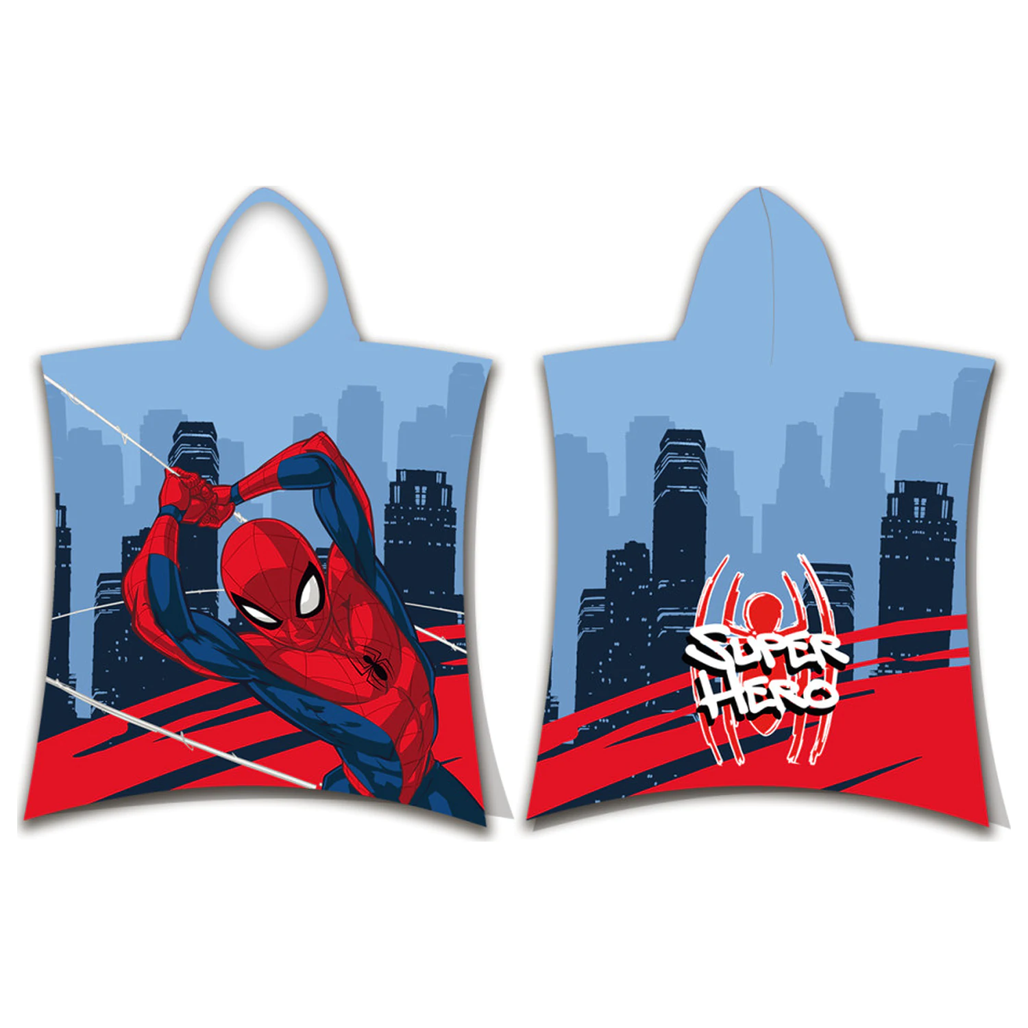 Spider-Man Hero kopalna brisača poncho fotografija izdelka