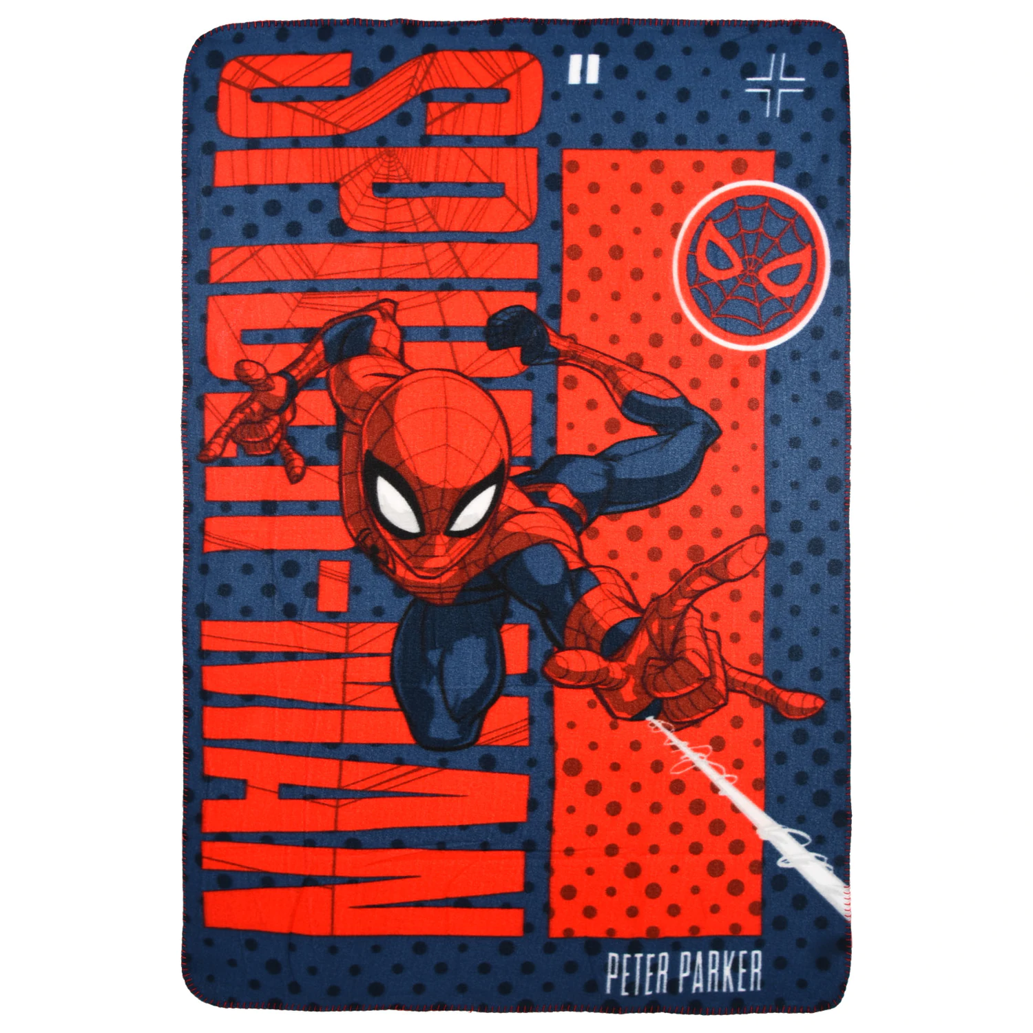 Spider-Man Parker flis odeja fotografija izdelka