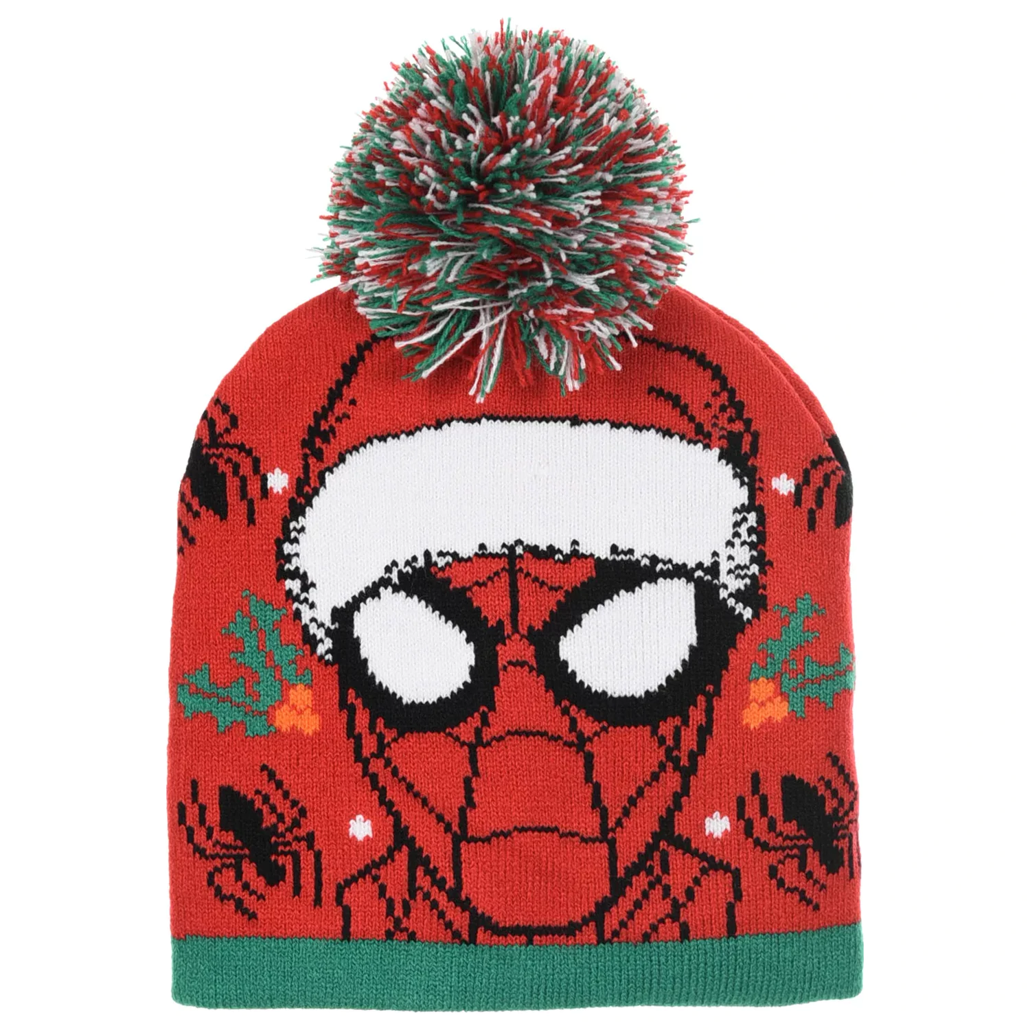 Spider-Man Red Hat Božična otroška kapa 52 cm fotografija izdelka